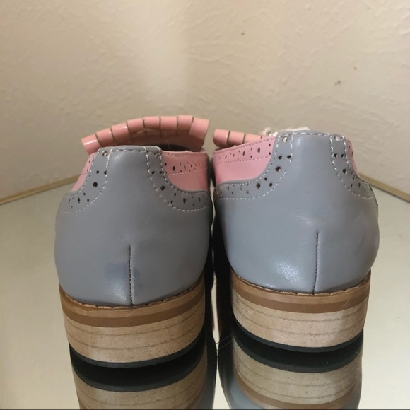 Colorblock Pastel Loafers - Picture 3 of 4